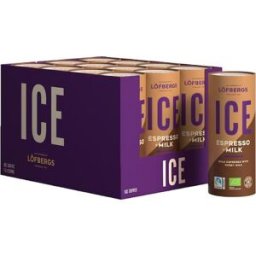 Iskaffe LÃFBERGS ICE Espresso+Milk 230ml 12st