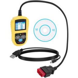 MSW OBD2 Diagnostikverktyg - 8 - 18V - LCD - Felkoder / VIN / ID / CVN / PCM / ECU / MIL etc.