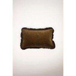 Olsson & Jensen Kuddfodral Doris Olivgrön/kaffe