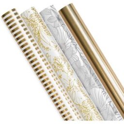 Presentpapper metallic mix 70cmx2m 25rl
