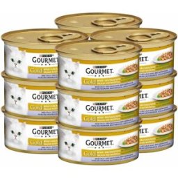 Gourmet Gold Bitar I Sås Kalv & Grönsaker 12x85 G
