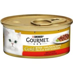 Gourmet Gold Bitar I Sås Oxkött 12x85 G