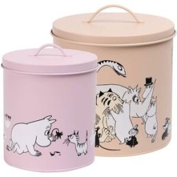 Moomin Mumin Förvaringsburk För Hund & Katt Multicolor