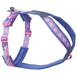 Non-Stop Dogwear Line Rachel Pohl 5.0 Hundsele Rosa/lila 8