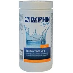 Delphin Spakemi Spa Klor Tabs 1 Kg, Långsamtlösande Klortabletter