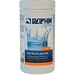 Delphin Spakemi Spa Shock Granulat 1kg Klorfri Desinfektion För Spabad