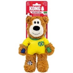 Kong Wild Knots Björn Fotboll Brasilien Hundleksak
