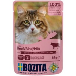 Bozita Bitar I Sås Med Nötkött 85 G