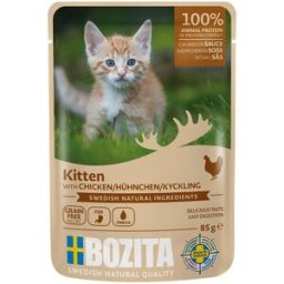 Bozita Kitten Kyckling I Sås 85 G