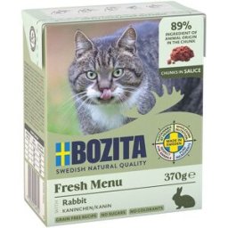Bozita Bitar I Sås Kanin 370 G