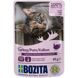 Bozita Bitar I Sås Med Kalkon 85 G