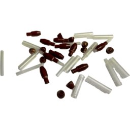 Övriga Tillverkare Tellis Collection Body And Conehead 10mm Dark Red 10 Pack