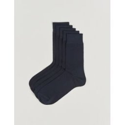 Bread & Boxers 5-Pack Socks Dark Navy