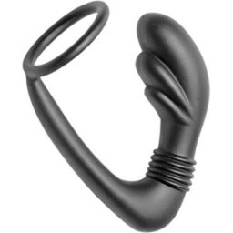 XR Brands Cobra Silicone Prostate Massager And Cockring