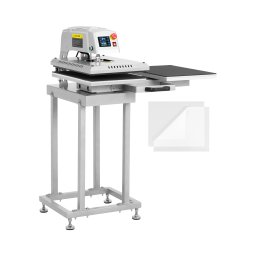 Pneumatisk transferpress - Dubbel - 40 x 60 cm - Med underrede