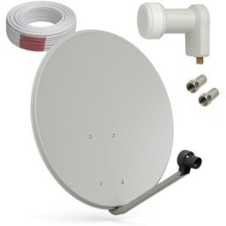 Universal Parabol Paket 80 cm parabol med HD LNB 0.1dB