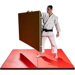 Budofitness Progame Judo Tatami Ijf-Approved Gul Eller Röd 100 Kvm Paket