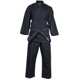 Budofitness Budo-Nord Ninjutsudräkt Zanshin Svart