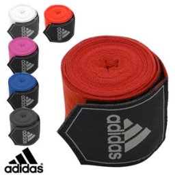 Budofitness Adidas Elastiska Boxarlindor (Svart, Vit, Röd, Blå, Rosa)
