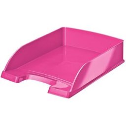 LEITZ Brevkorg WOW Plus rosa