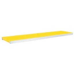 Hyllplan till Lagerhylla Flex, BxD 1800x320, gul plast