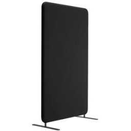 Skärmvägg Softline Event, BxDxH 800x50x1360 mm, svart