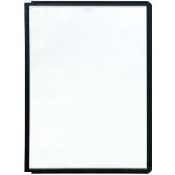 Blädderpanel DURABLE SHERPA A4, svart, 10 st/fp