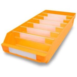 Lagerlåda Stemo 500x240x95 mm, 15-pack, gul