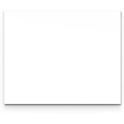 Skrivtavla i glas Lintex Mood, 1250x1000 mm, vit