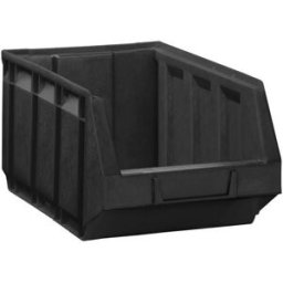 Modulback Charlotta, LxBxH 342 x 204 x 164 mm, återvunnen, svart, 24-p