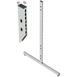 Butikshylla Classic, T-gavel, med justerbar fot, HxD 1496 x 870 mm