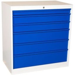Verkstadshurts Andesit, 6 lådor, 1050x1000x585 mm