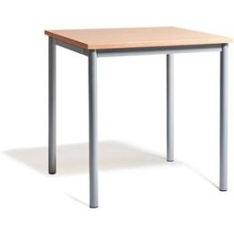 Konferensbord Xander, L 700 mm, bok/silver/Outlet