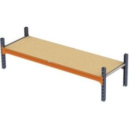 Hyllplan Adrian, belastning per hyllplan 510 kg, djup 1100 mm