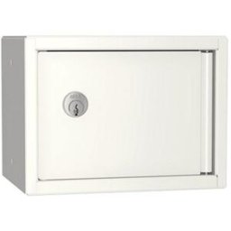 Värdefackskåp Sonesson Mini, BxDxH 200x150x150 mm, vit/vit