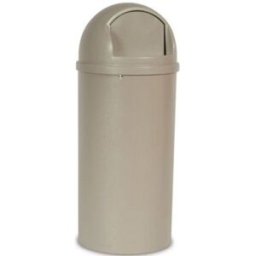 Soptunna Flamdämpande, 80 l, Ø 455 mm, beige