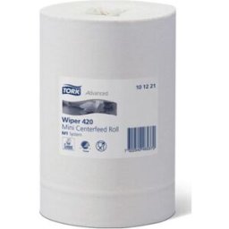 Torkpapper Liten, 11 st/fp, klarvit, 2 lager, perforerad