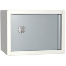 Värdefackskåp Sonesson Mini, BxDxH 200x150x150 mm, grå/vit