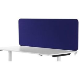 Bordsskärm Softline Event, B 1000 mm, mörkblå