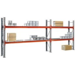 Pallställ Herkules, grundsektion 2 hyllplan 2000x2300x500 mm