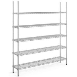 Gallerhylla Joel, belastning per hyllplan 100 kg, BxD 1520 x 360 mm, g