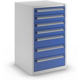 Verktygshurts Kaj, bredd 600 mm, höjd 1000 mm, låda 4 x 100, 2 x 150,