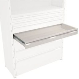 Stållåda till Lagerhylla , BxDxH 925x600x100, vit