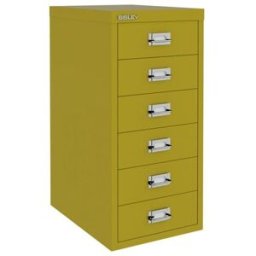 BISLEY Hurts Classic 29, 6 lådor A4, gul