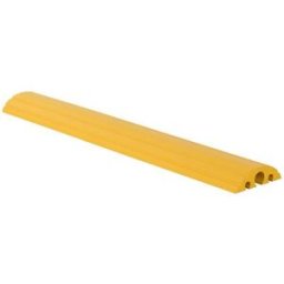 Kabelbrygga Tennan, gummi, LxBxH 1200x210x65 mm, gul