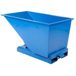 Tippcontainer Argos 600 L, LxBxH 1525x865x870 mm, blå