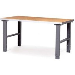 Arbetsbänk Tor, BxD 1200x800 mm, ek, max 500 kg
