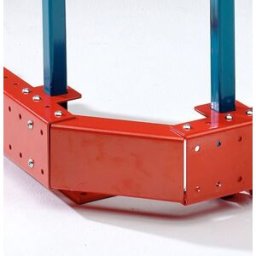 Påkörningsskydd Robust, 90° hörnplåt, 90° hörnplåt, H 182 mm