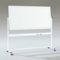 Whiteboard på hjul Vibeke, BxH 2000x1000 mm, lackerad