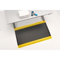 Arbetsplatsmatta Senso Deck, löpmeter, löpmeter, bredd 910 mm, svart/g